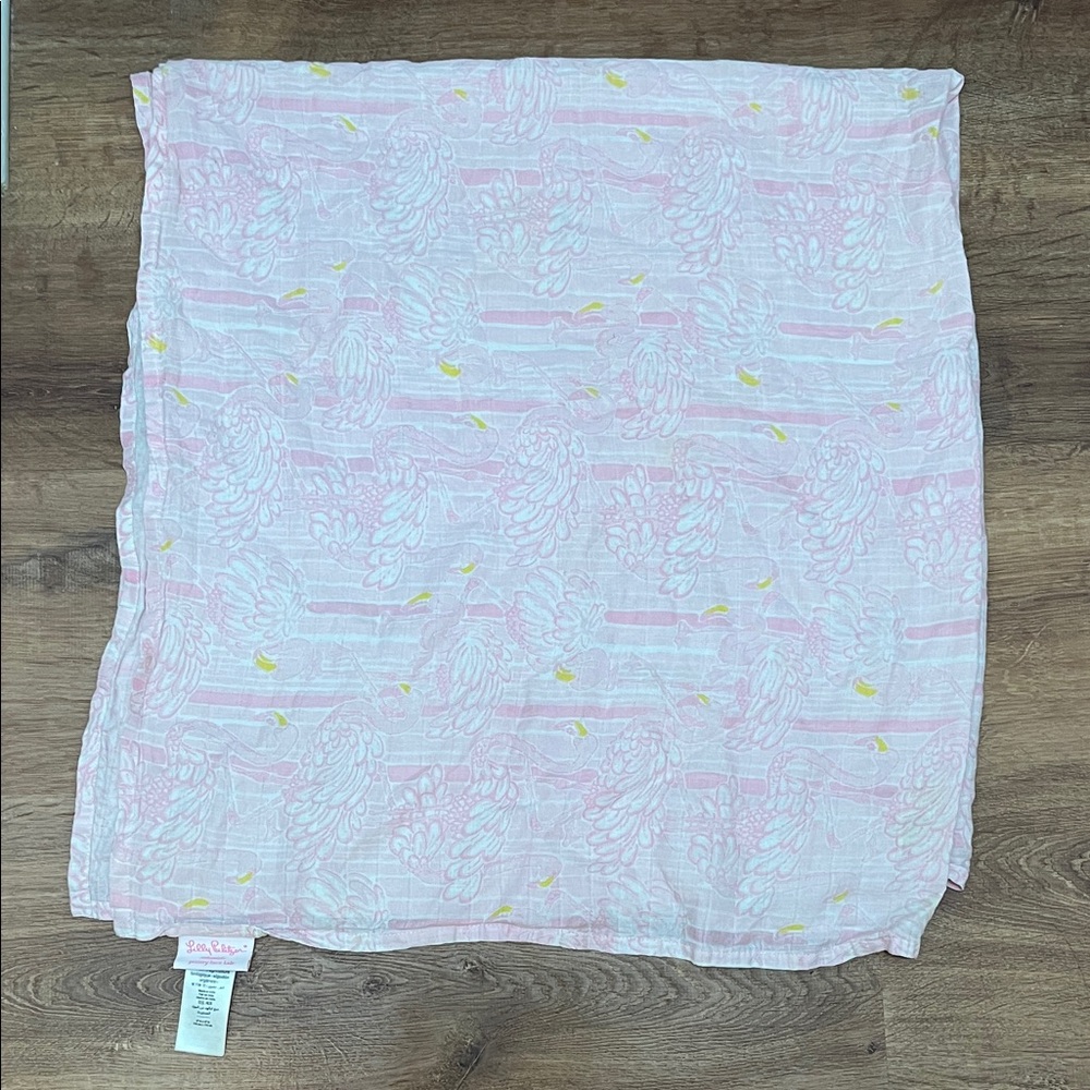 Lilly Pulitzer Exclusively for Pottery Barn Kids 100% Organic Swaddle
